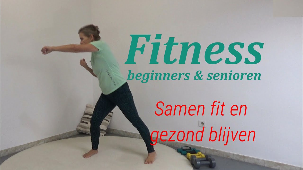 Fitness oefeningen voor beginner 🏃‍♀️ thuis - Full Body Fit workout - spieren trainen Vera - YouTube