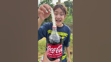 Thử thách cocacola và nước Fanta , nước Sprite ,mentos siêu ngon sự kết hợp hoàn hảo #shorts