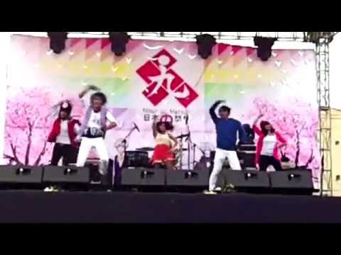 [LP] Orion Shock! - 愛Dee, Mighty Bomb Jack!, & 39 (Sankyu) [踊ってみた] @ 160430 Nihon No Matsuri 9