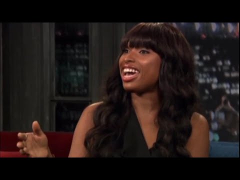 Jennifer Hudson sings