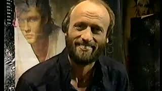 Maurice Gibb presenting Sky fi hifi show 1984