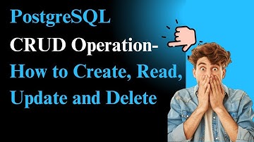CRUD Operation In SQL #2||How to CREATE, INSERT, READ, SELECT, UPDATE, DELETE and DROP in PostgreSQL