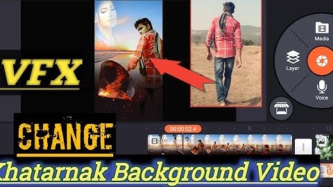 Khatarnak Background change Video editing VFX tutorial kinemaster। Jana hai to ja teri Marzi