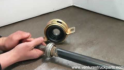 How To Replace RZR Prop Shaft U Joint And Carrier Or Hanger Bearing With Tools At Home DIY