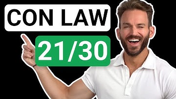 Constitutional Law: Equal Protection (Pt.1) — Analytical Framework