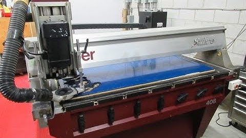 Gerber Sabre, Model 408 CNC Router