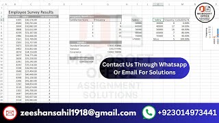 Exp22_Excel_Ch08_CumulativeAssessment_Employee_Satisfaction | Excel Chapter 8 | Complete Solution