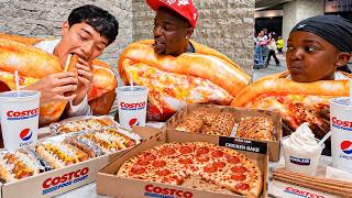 Investigating THE ENTIRE Costco Menu.. (W/ JasonTheWeen & WooWop)