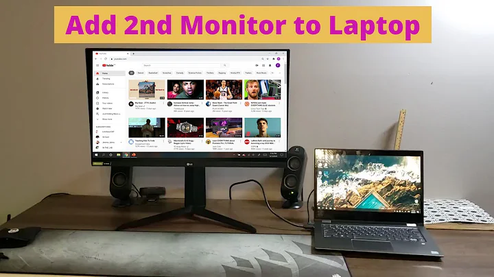 How to Connect a Second Monitor to Your Laptop