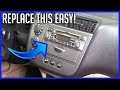 How to Replace Head Unit Radio Honda Civic 2001-2005 EASY!