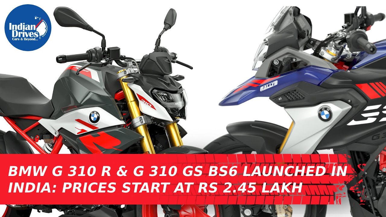 Bmw G 310 R G 310 Gs Bs6 Launched In India Prices Start At Rs 2 45 Lakh Youtube