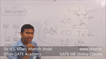Clausius Inequality (Important), Part-1, Entropy, Thermodynamics, GATE Mechanical Online Lectures