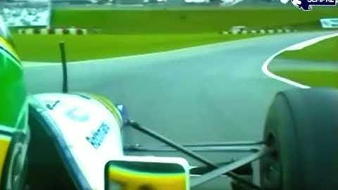On board Senna 1994 Brazilian GP qualification