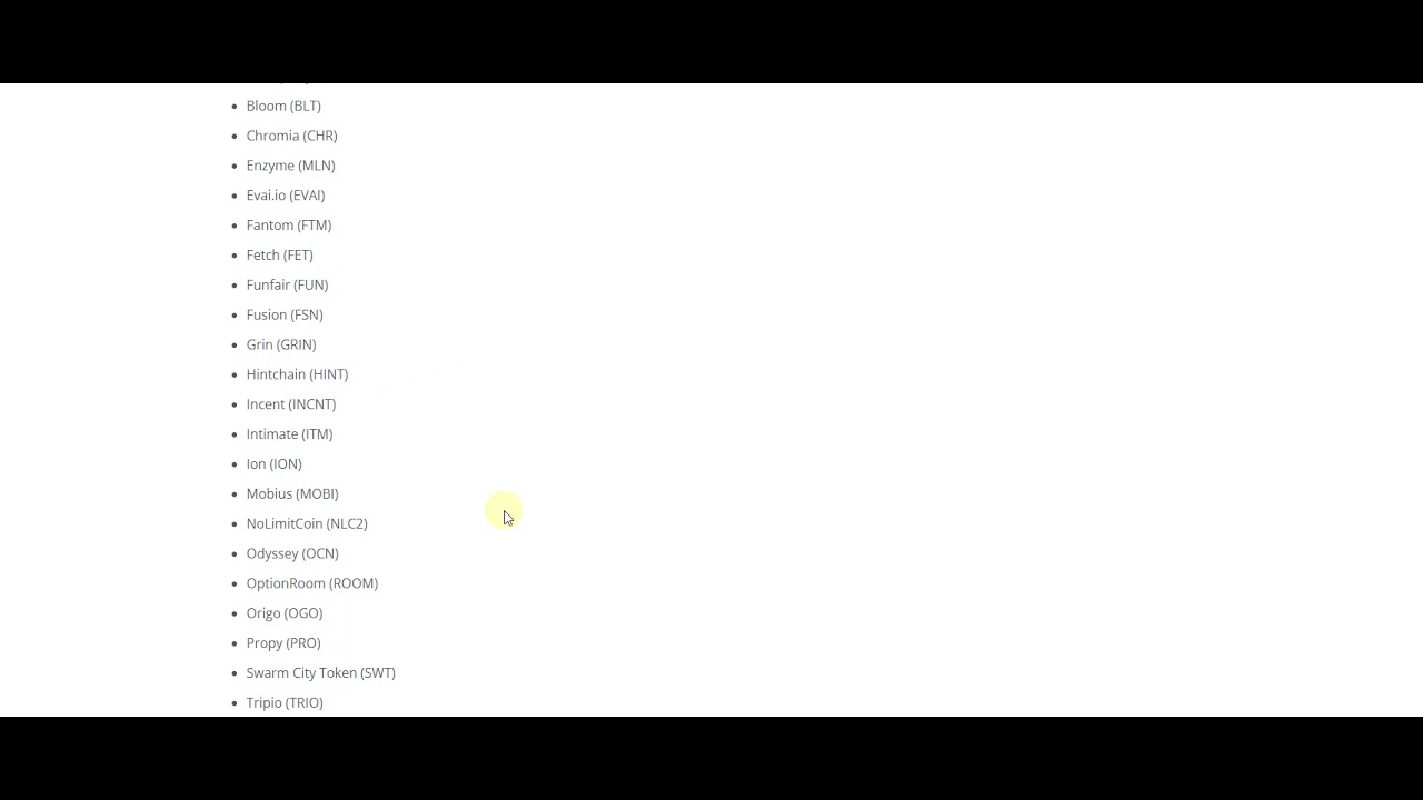 Bittrex Exchange will remove a lot of Wallets/Coins