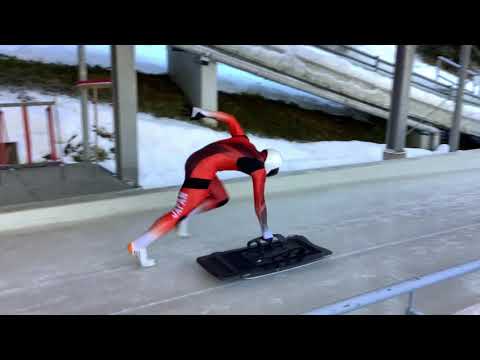 2021 Men's Skeleton ICC #5 Innsbruck JAPAN Kinoshita
