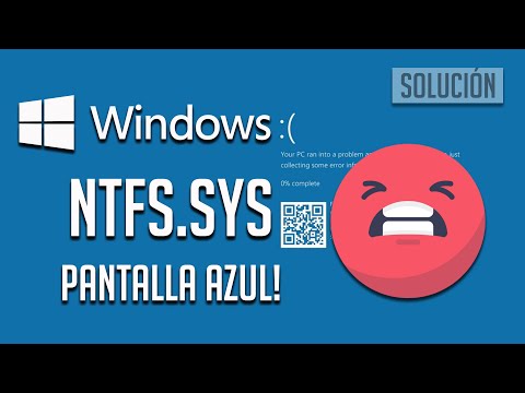Solucion Error NTFS.sys de Pantalla Azul en Windows 10