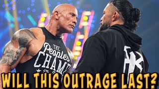 ARE FAN OVERREACTING TO THE ROCK VS ROMAN?