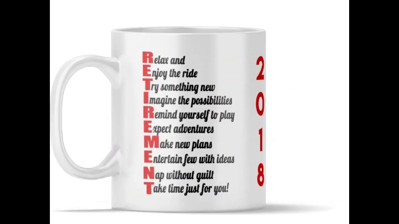 Retirement Definition Mug YouTube