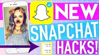 10 NEW Snapchat Hacks That ACTUALLY Work!