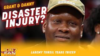 Laremy Tunsil's Injury is a Massive Blow to the Commanders' 2026 Outlook | Grant & Danny