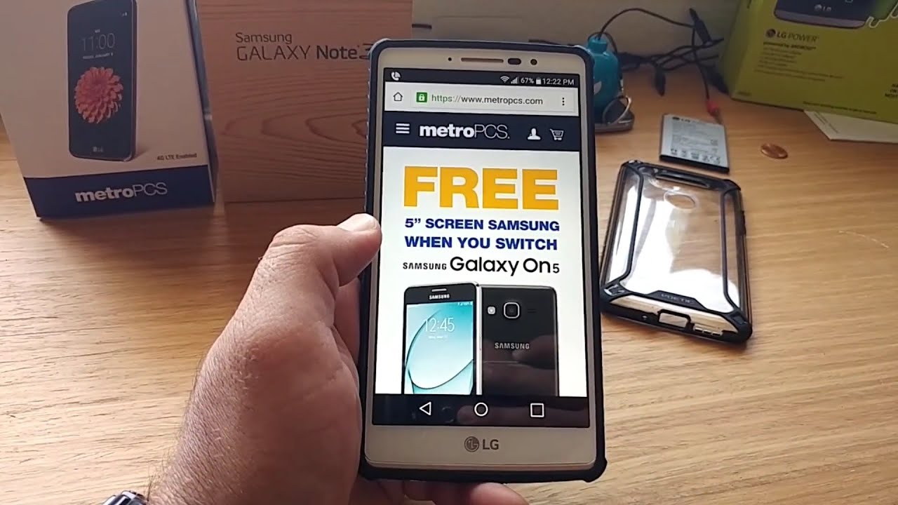 Make the switch to metro pcs and get a free Samsung Galaxy