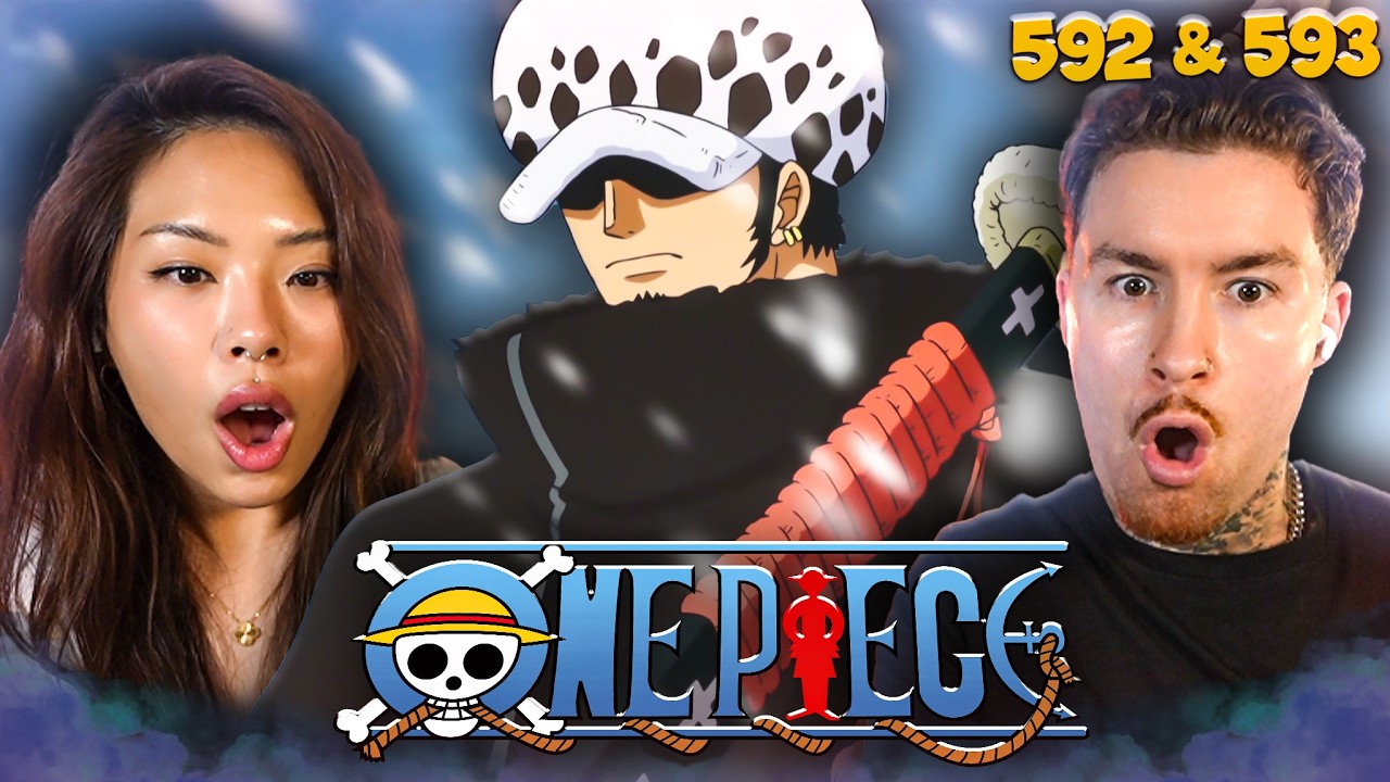 LAW AND LUFFY ALLIANCE?! 🤝 I One Piece Eps 592 & 593 REACTION