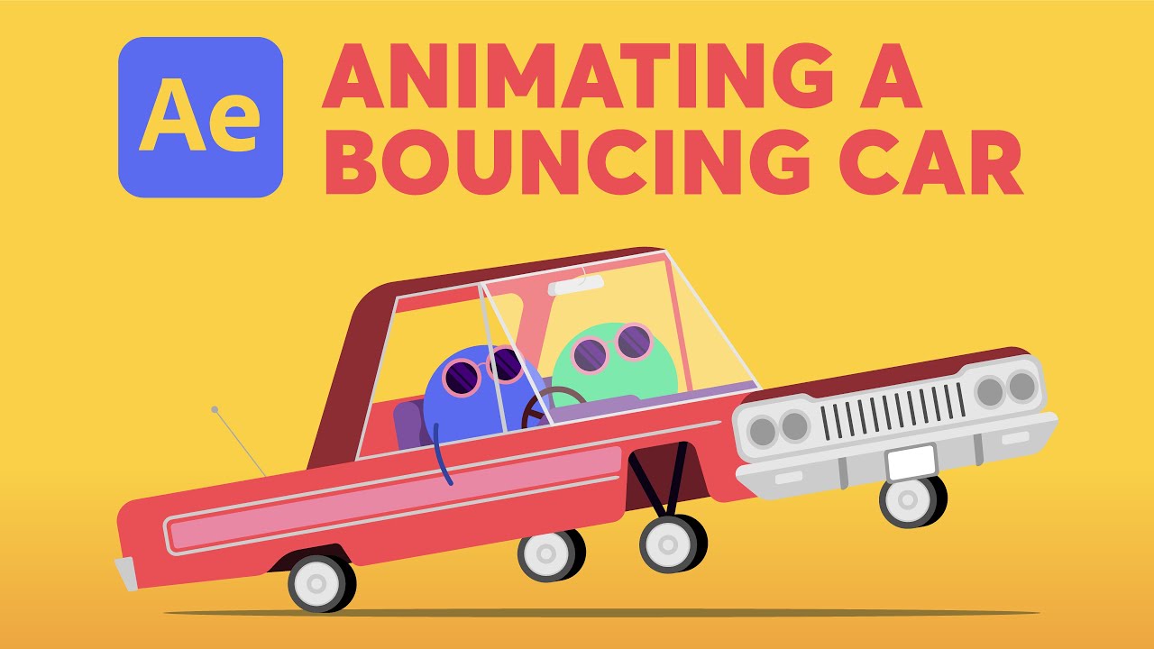 Animating a Bouncing Car - After Effects Tutorial - YouTube