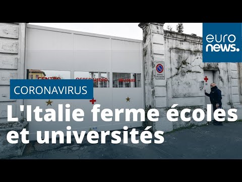 #Coronavirus l'Italie passe la barre des 100 morts ; écoles et universités fermées #Coronavirus l'Italie passe la barre des 100 morts ; écoles et universités fermées