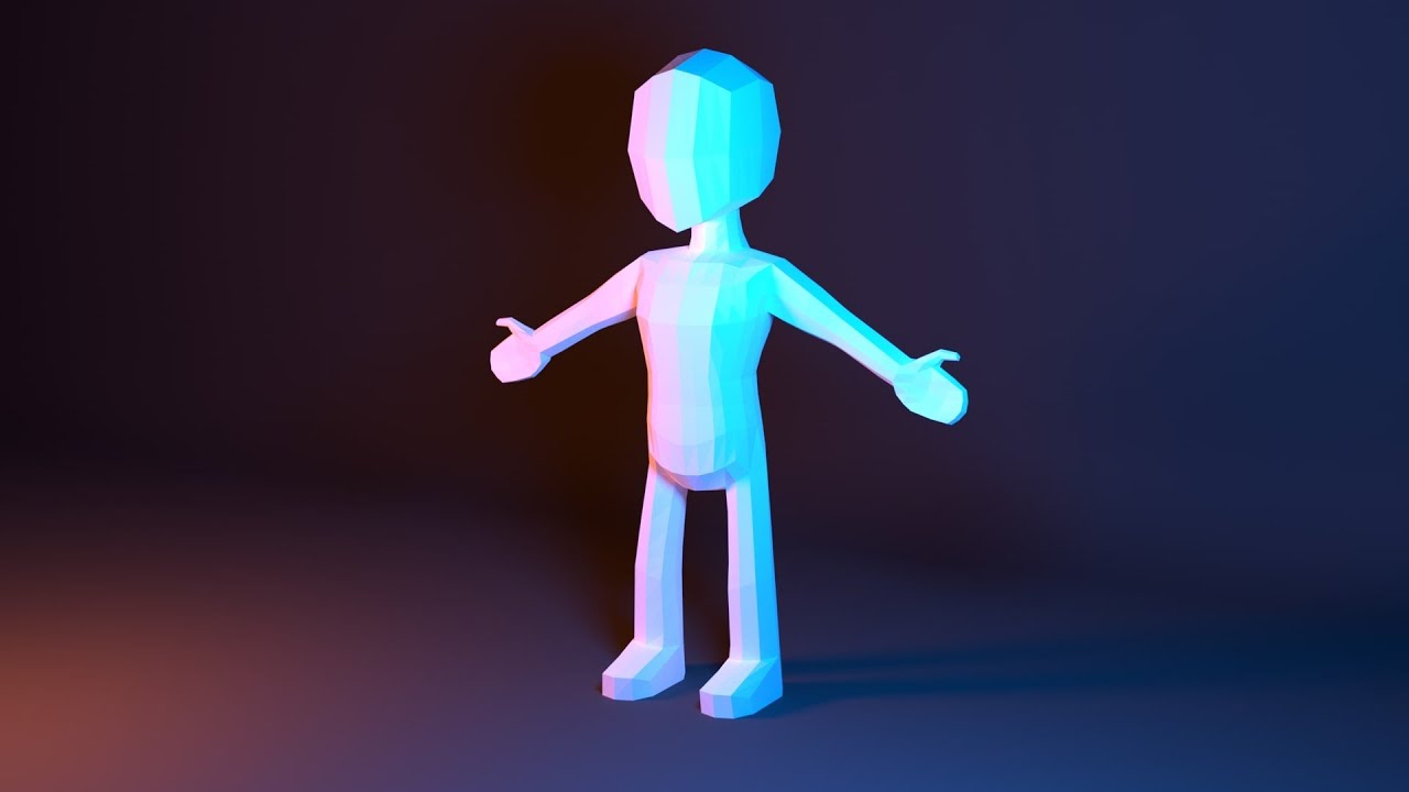 low poly art blender low poly art blender