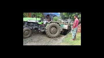 Jcb 3dx Eco Excellence Machine Loading Red Mud In Mahindra and Swaraj Tractor | Jcb Tractor Cartoon