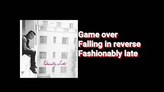 Game over Falling in Reverse Official Audio