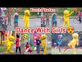 Teddy Bear Dance With Cute Girl&#39;s 😍| Public Funny Reaction 😂🤣| Prank in India| Kolkata | Crazy Teddy