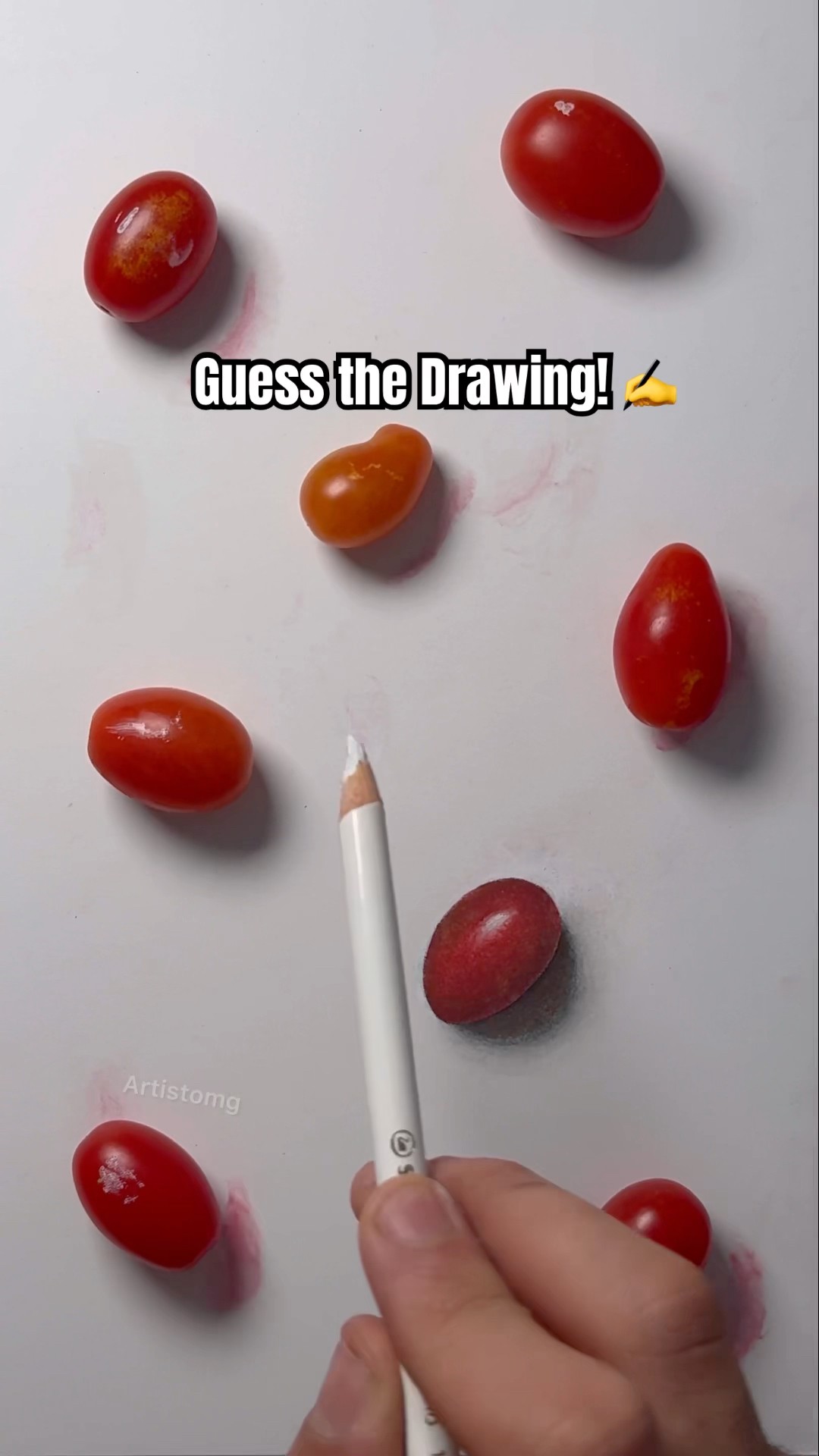 Did you Find The Tomato Drawn?! ?✨? #funnyart