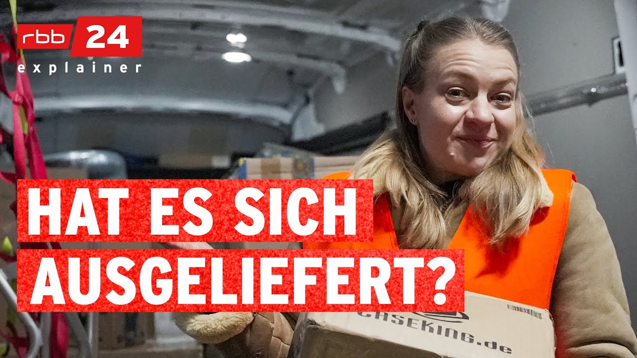 Pakete nach Hause liefern – bald vorbei? | rbb24 explainer