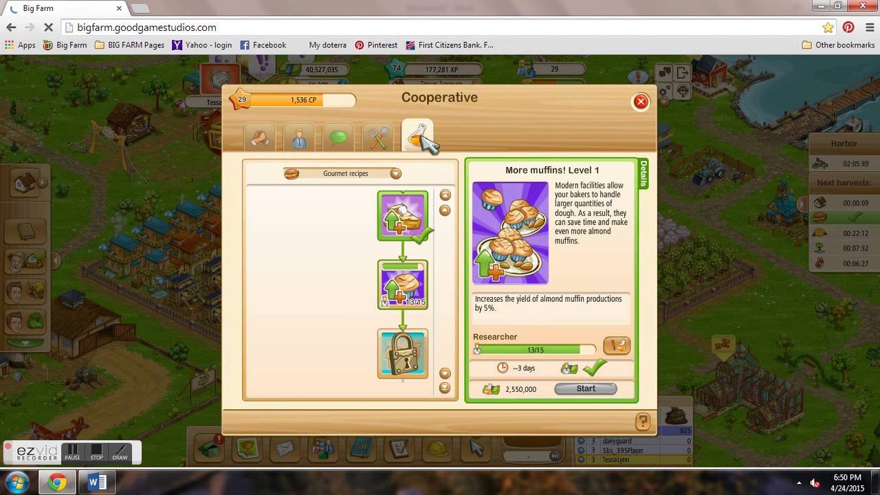 Basic overview of Cooperative screen on Big Farm - YouTube Basic overview of Cooperative screen on Big Farm - YouTube