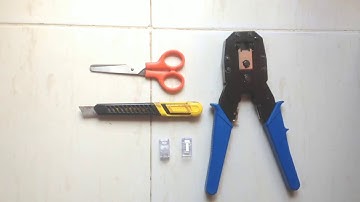 How to Make an Ethernet CAT5 RJ45 Crossover Cable