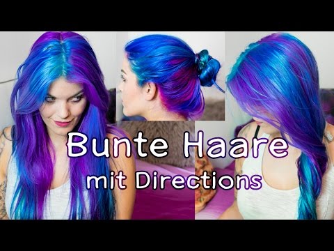 Video: Haare blau färben – wikiHow