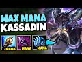 WTF?! FULL MANA BATTERY KASSADIN MAKES HIS R LEGIT NUKE HEALTH BARS! - League of Legends