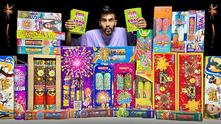 Fireworks Shopping Diwali Sky Shot Stash Crackers Testing 2025 | Yogesh 01