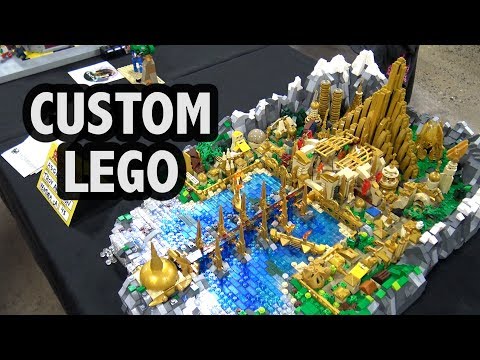 Micro LEGO Asgard from Thor | Philly Brick Fest 2018