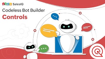Codeless bot builder - Different controls to build chatbots | Zoho SalesIQ