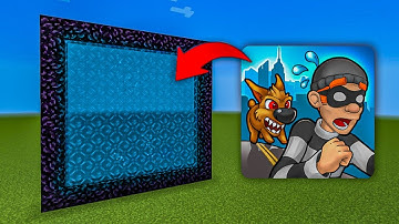 How to Make A Portal To The Robbery Bob Dimension in Minecraft!
