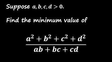Finding the Minimum Value of a Quadratic Expression Using AM-GM Inequality