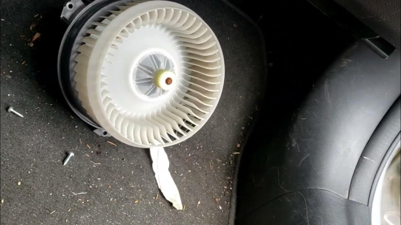 Honda Civic AC Heater Blower Motor Noisy Remove and Replace How To