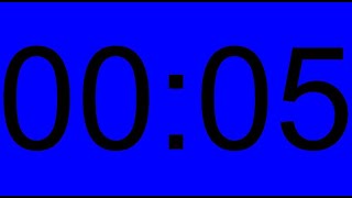 5 Seconds Timer / Timer 5 Secondi (no sound)