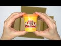 Playdoh modeling compound 24pack case of colors unboxing