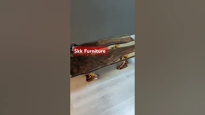 Epoxy Wood & Furniture | Epoxy Wood Dining Table Top #shorts #viralvideo #tranding