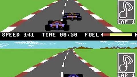 Commodore 64 Pitstop II (1984) (Epyx)