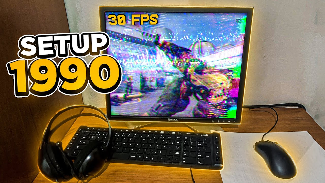 Joguei CS:GO em um SETUP ANTIGO e esse foi o resultado.. - YouTube