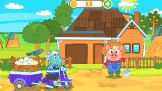 Pertanian Anak-anak || Android Game Play, Game  : Yovo Games screenshot 2
